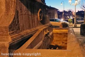 Viterbo - Una fontana a Bagnaia