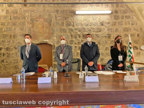 Viterbo - Il XIX congresso della Cisl - Il tavolo della presidenza