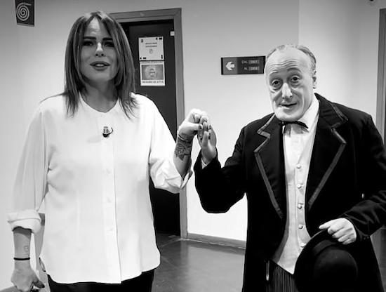 Francesco Paolocci e Paola Perego