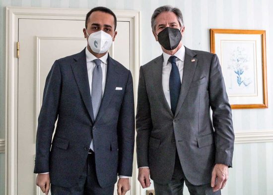 Luigi Di Maio e Antony Blinken