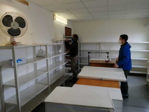 Tarquinia - Emporio solidale - I lavori