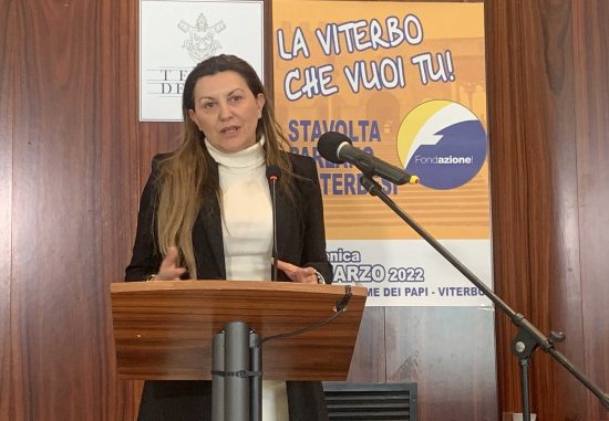 Viterbo - Alessia Mancini al convegno "La Viterbo che vuoi tu, stavolta parlano i viterbesi"