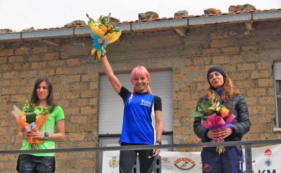 Montefiascone - 1ª Francigena Trail “100° km Est!Est!!Est!!!” - Il podio femminile
