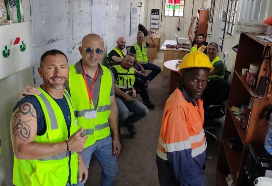 Marco Ciorba e team Gajarda al lavoro in Kenya per la Konza techno city