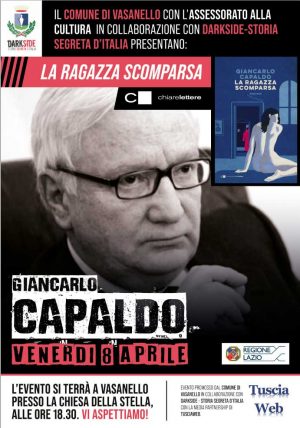 Vasanello - L'ex procuratore capo di Roma Giancarlo Capaldo presenta il suo nuovo libro "La ragazza scomparsa"