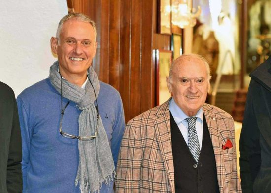 Remo Labellarte con il figlio Gaetano