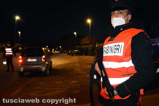 Viterbo - I controlli dei carabinieri