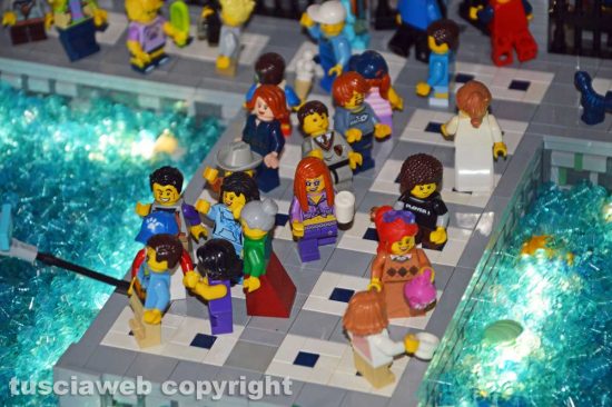 Viterbo - La città ecosostenibile in mattoncini Lego