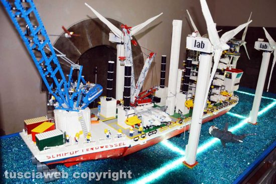 Viterbo - La città ecosostenibile in mattoncini Lego