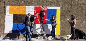 Ronciglione - Il murales Una nuova umanità