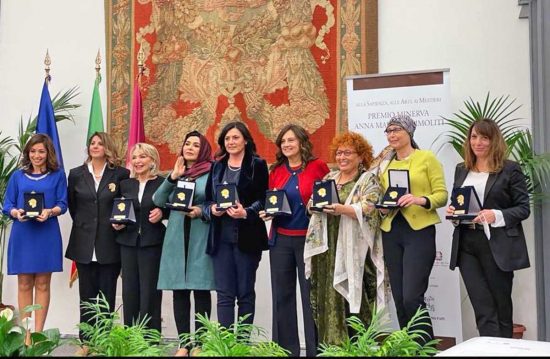 Roma - Premio Minerva - Mammoliti 2022 - Daniela Donetti (destra)