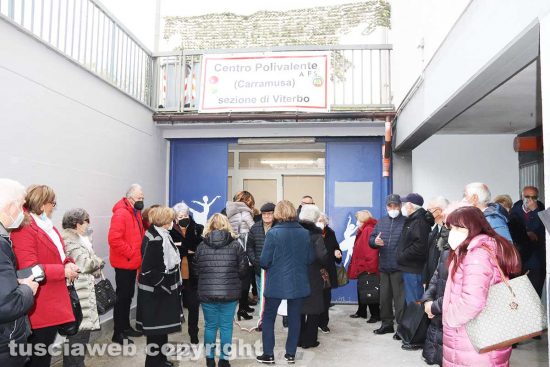 Viterbo - Inaugurazione della nuova sede del centro polivalente Carramusa