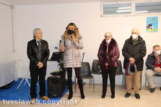 Viterbo - Centro Polivalente Carramusa, il presidente Gianni Carramusa, l’assessore regionale Alessandra Troncarelli, i vicepresidenti Ancescao Rosalba Monaco e Tommaso