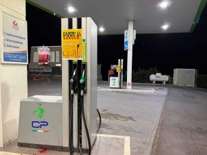 Caro benzina, blitz CasaPound