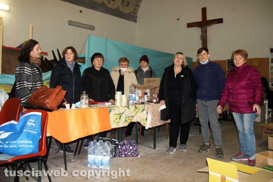Viterbo - Il centro di raccolta della comunità ucraina