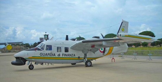 Guardia di finanza - Aereo Piaggio P166