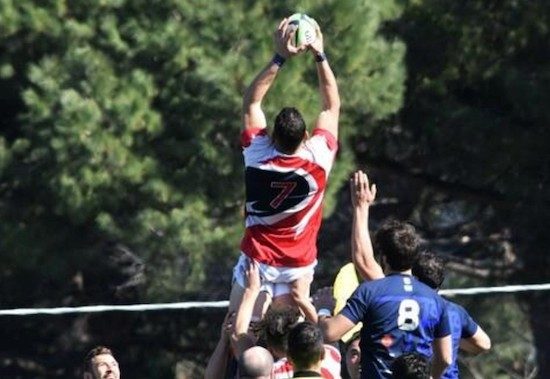 Rugby Civitavecchia in una fase di gioco