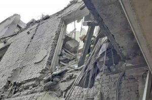Guerra in Ucraina - Bomba alla sede regionale governo a Kharkiv
