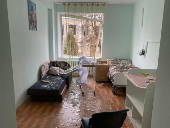 Guerra in Ucraina - Colpito centro perinatale a Zhytomyr