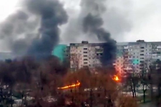 Guerra in Ucraina - Bombardamenti a Mariupol