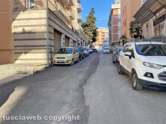 Viterbo - Asfalto e lavori