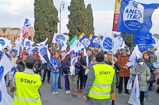 Roma - Manifestazione del Popolo della famiglia