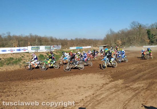 Sport - Motocross - Una gara a Fabrica di Roma