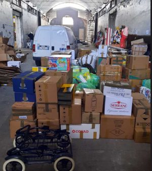 Vasanello - La raccolta prodotti per la popolazione ucraina