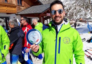 Sport - Sci club Viterbo - Il campione regionale Alessandro Speranza, master A1