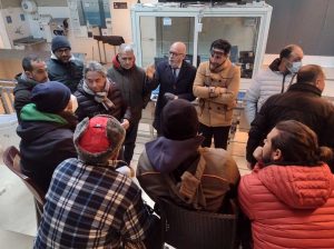 Civitavecchia - Il sindaco Tedesco incontra i pescatori