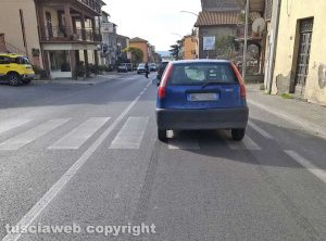 Montefiascone - Tamponamento a Zepponami