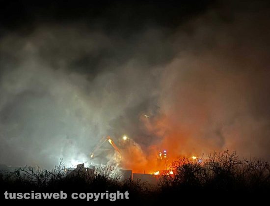Incendio a Vignanello