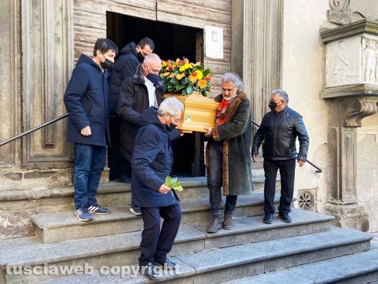 Viterbo - I funerali di Remo Labellarte