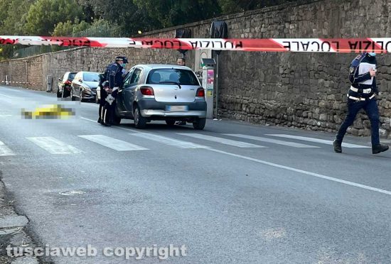 Viterbo - Incidente in via del Pilastro