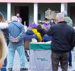 Viterbo - I funerali di Valentina Rubio