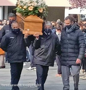 Viterbo - I funerali di Valentina Rubino