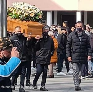 Viterbo - I funerali di Valentina Rubino