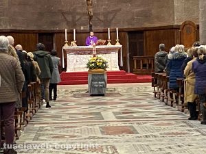 Viterbo - I funerali di Andrea Cardoni