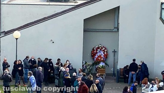 Viterbo - San Lazzaro - I funerali di Claudio Carolini