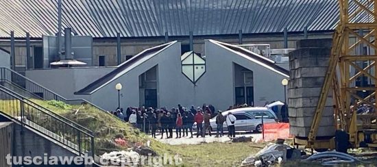 Viterbo - San Lazzaro - I funerali di Claudio Carolini