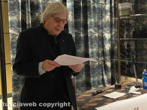 Viterbo - Elezioni amministrative - Vittorio Sgarbi presenta la sua lista