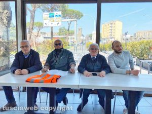 Viterbo - Sit in Confael e Nursing Up alla Cittadella della salute