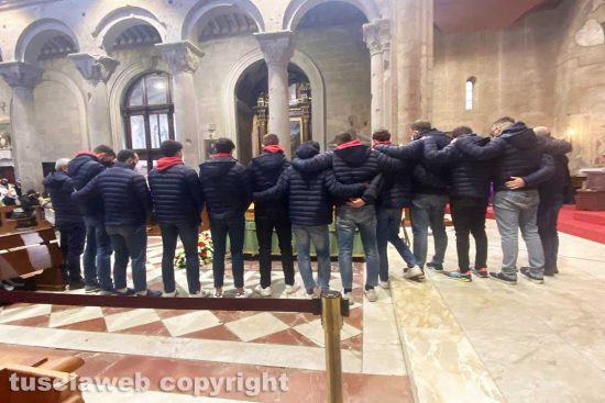 Viterbo - I funerali di Federico Fabbio