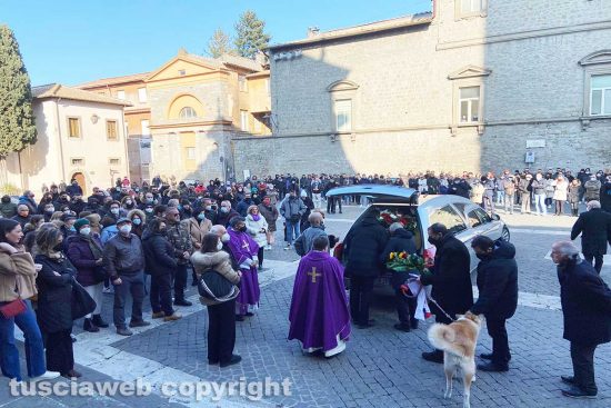 Viterbo - I funerali di Federico Fabbio