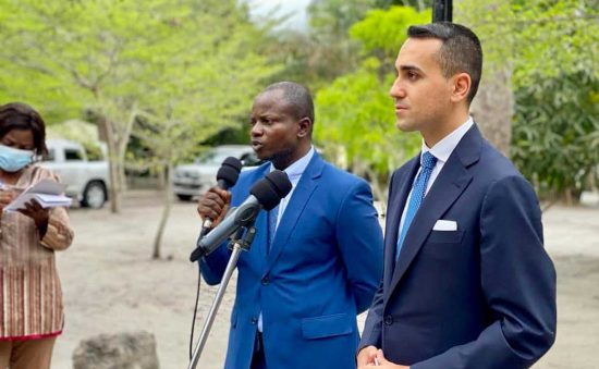 Luigi Di Maio in visita in Congo