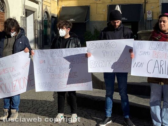 Viterbo - L'8 marzo in piazza