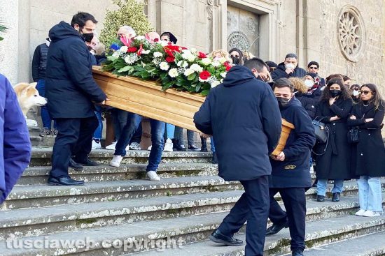 Viterbo - I funerali di Federico Fabbio