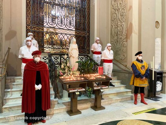 Viterbo - Celebrazione del "Dies Natalis",&nbsp;ossia&nbsp;il giorno della nascita al cielo di santa Rosa