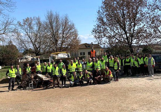Giornata ecologica a Parco Falisco
