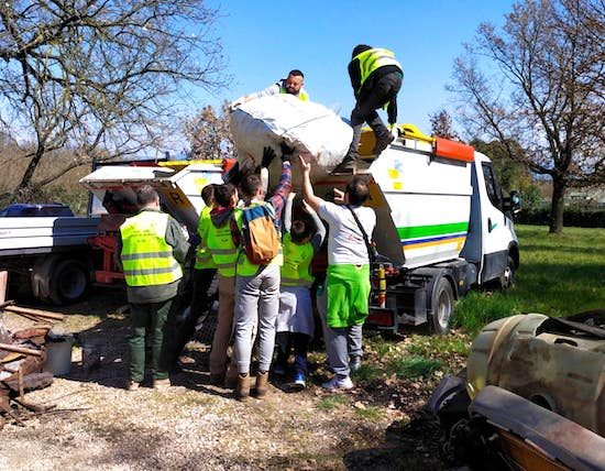 Giornata ecologica a Parco Falisco